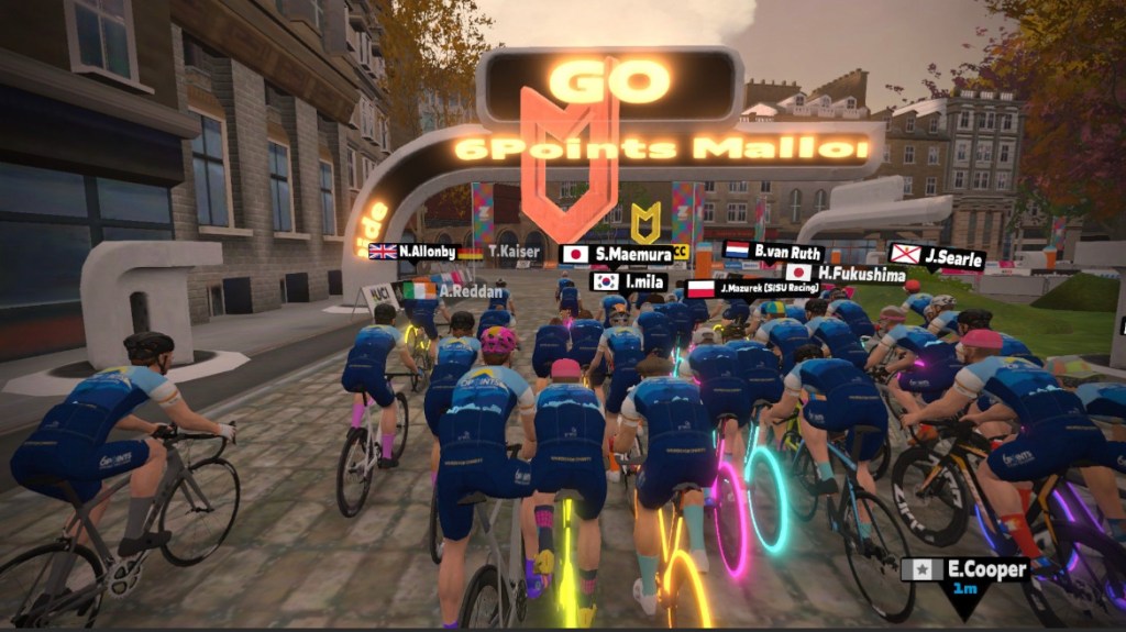 Zwift-6Points Mallorca Sunday Training Ride 13/08