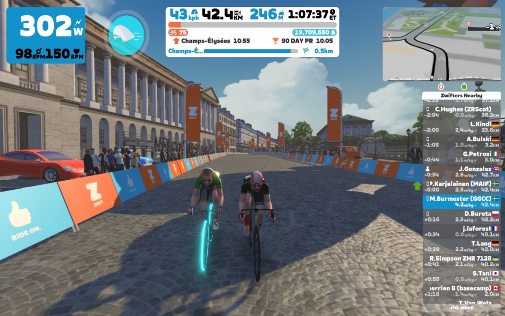 Zwift-GGCC Glasgow Green Saturday Training Ride 23-03-2024